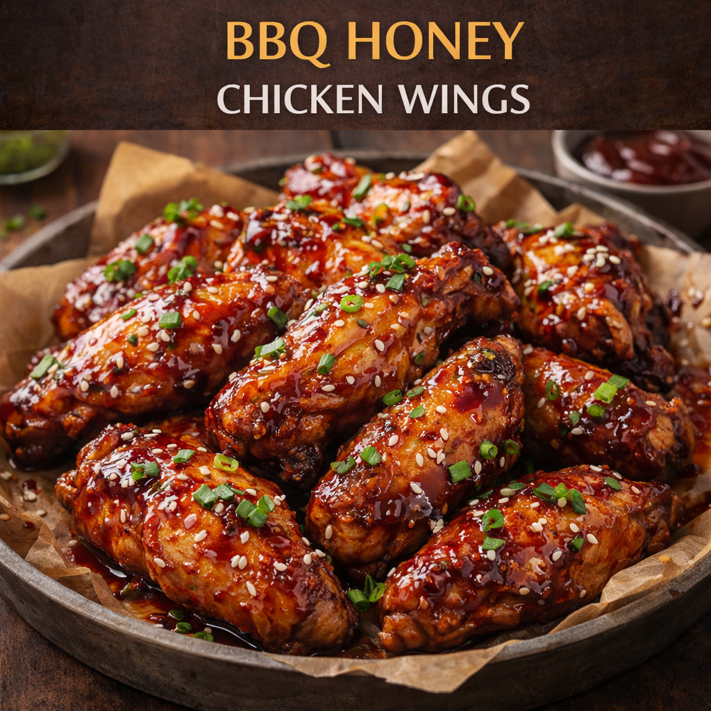 BBQ Honey Chicken Wings